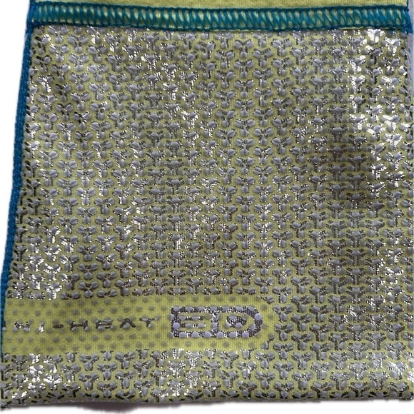 Columbia Youth L 14/16 Omni-Heat 3D Knit Tights Base Layer Colorblock Blue-Green - Picture 6 of 13